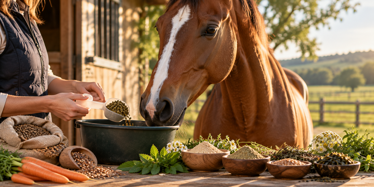 Quels compléments alimentaires choisir pour mon cheval ?